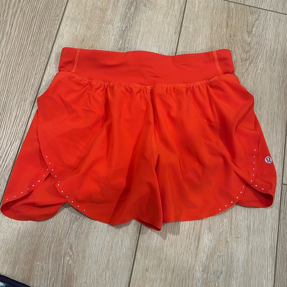 Lululemon fast and free shorts size 4